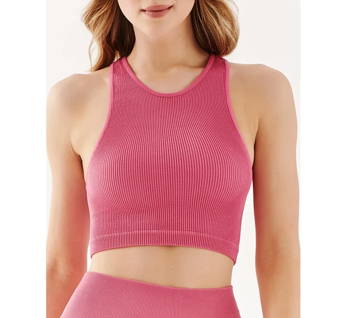 Gabriella Halter Rib Code 1203 barva:rose Gabriella Halter Rib Code 1203 barva:rose