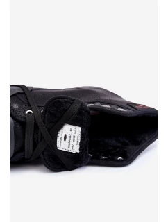 Dámské vysoké tenisky Cross Jeans KK2R4055C Černe