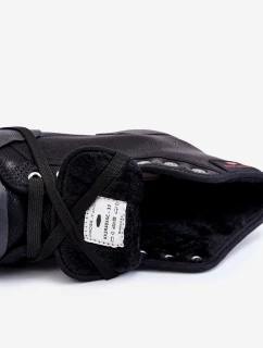 Dámské vysoké tenisky model 21599223 Černe - Cross Jeans