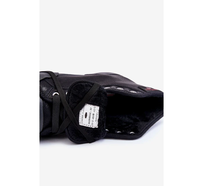 Dámské vysoké tenisky Cross Jeans KK2R4055C Černe