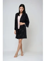 Šaty Koi Béžová a černá - Babella