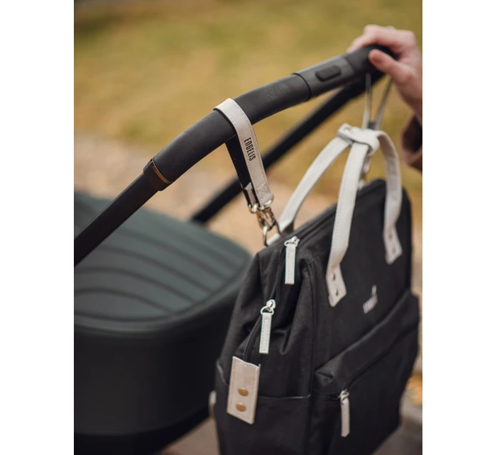 Dámský batoh na kočárek Engelis Manna Black Dámský batoh na kočárek Engelis Manna Black