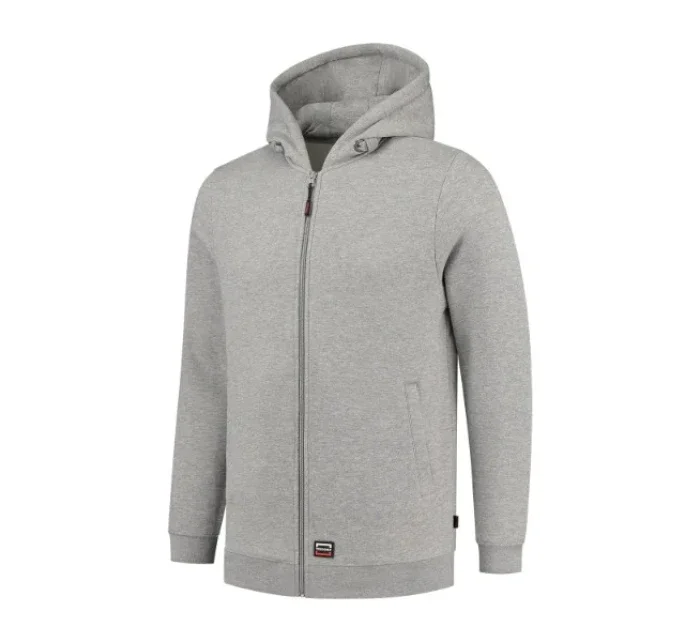 Hooded Sweat Jacket Washable 60°C mikina unisex grey melange