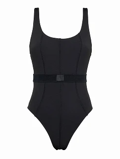 Dámské jednodílné plavky Monogram Rib model 20946467 - Calvin Klein