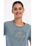 Domácí šaty s krátkým rukávem Alžběta - Vienetta Domácí šaty s krátkým rukávem Alžběta - Vienetta