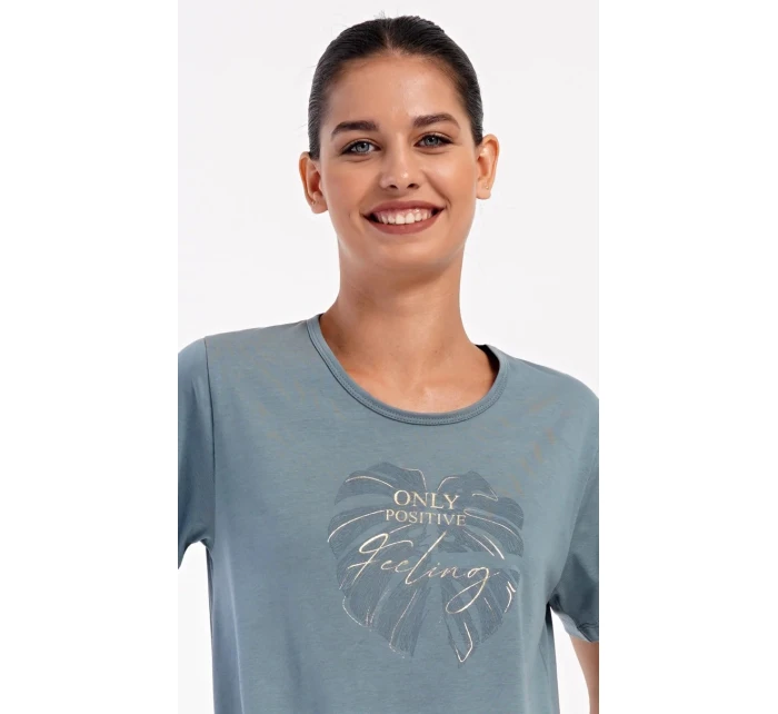 Domácí šaty s krátkým rukávem Alžběta - Vienetta Domácí šaty s krátkým rukávem Alžběta - Vienetta