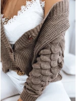 SINSA dámský svetr moka FashionStreet MY1630