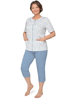 Pyžamo Martel Maria I 200 cr/r 3XL-4XL dámské rozepínací