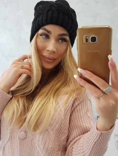 Fleecová čepice  černá model 18750801 - K-Fashion