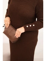 Dámská Plus Size s čokoládová model 21439238 - K-Fashion Dámská Plus Size s čokoládová model 21439238 - K-Fashion