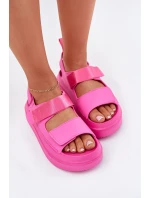 Dámské Sandály Na Platformě S Popruhy Fuchsie Nitepira Dámské Sandály Na Platformě S Popruhy Fuchsie Nitepira