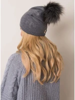 Čepice JK CZ 14.72 tmavě šedá Čepice JK CZ 14.72 tmavě šedá