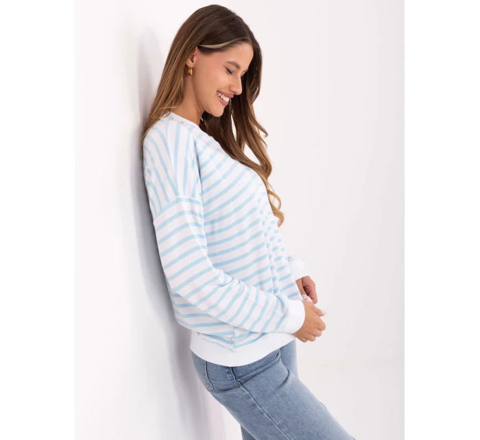 Bluzka RV BZ model 21406740 biało niebieski - FPrice