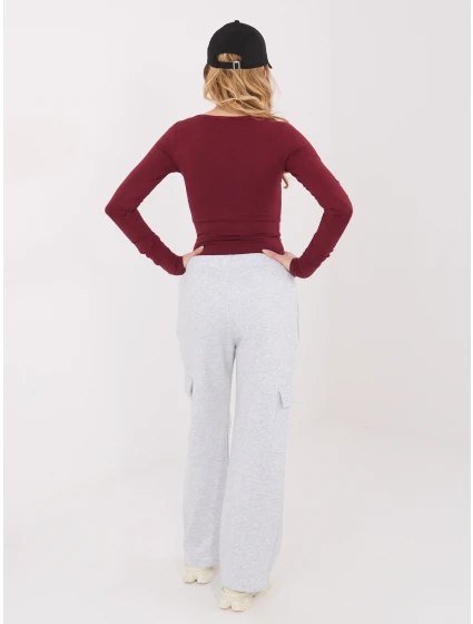 Kalhoty WT SP A1275.02P šedé