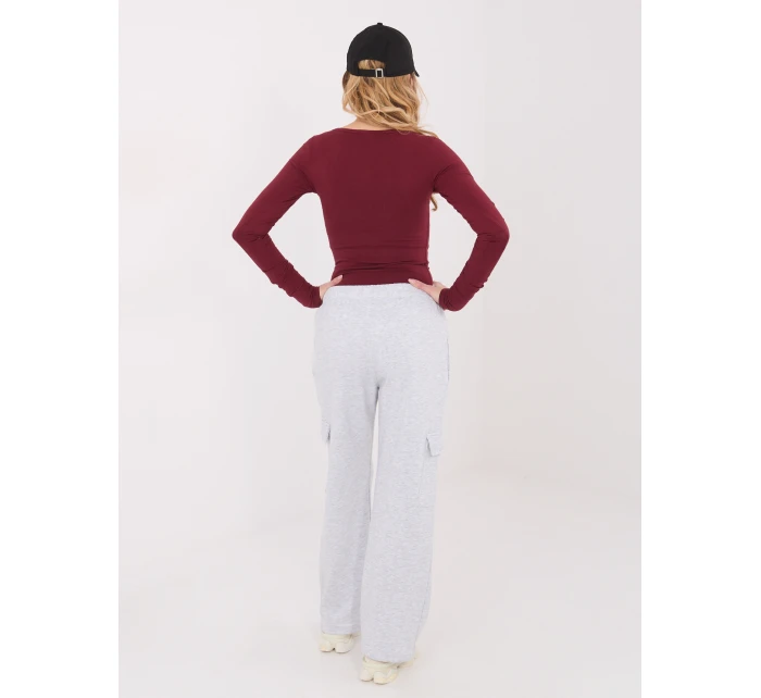 Kalhoty WT SP A1275.02P šedé