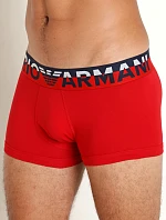 Pánské boxerky 111389 3F516 00774 červené - Emporio Armani