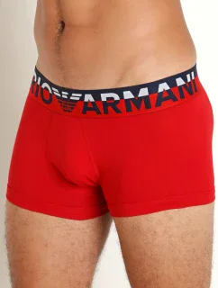 Pánské boxerky 111389 3F516 00774 červené - Emporio Armani