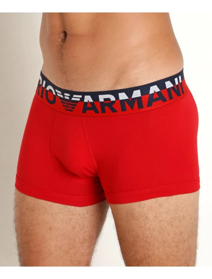 Pánské boxerky  červené  model 21099093 - Emporio Armani