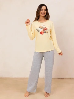 Pyžamo model 21236356 long/r 2XL Z25/26 dámské - Regina