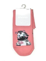 Vzorované netlačící ponožky Steven art.099 35-40