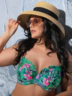 Plavková podprsenka s plnými košíčky Ava SK 205 Paradise