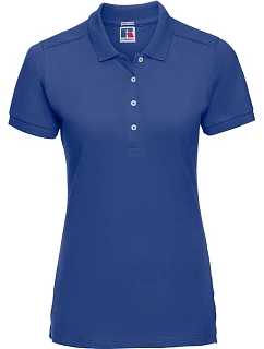 Russell Athletic 566F Dámské elastické piqué polo 10.566F bright royal