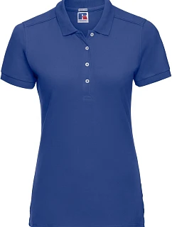 Russell Athletic 566F Dámské elastické piqué polo 10.566F bright royal