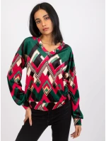 Halenka DHJ BZ 6033 1.49P tmavě zelená Halenka DHJ BZ 6033 1.49P tmavě zelená