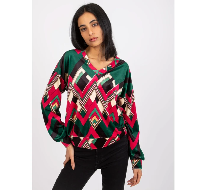 Halenka DHJ BZ 6033 1.49P tmavě zelená Halenka DHJ BZ 6033 1.49P tmavě zelená