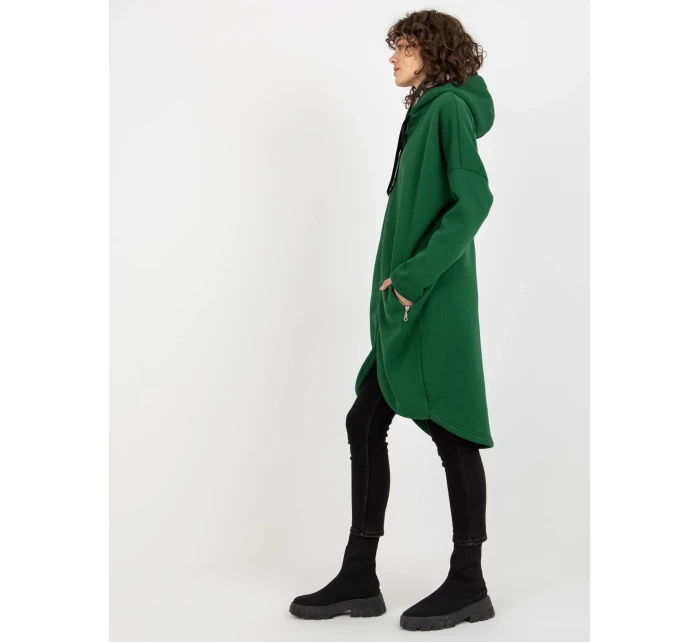 Mikina RV BL 6683.00P tmavě zelená