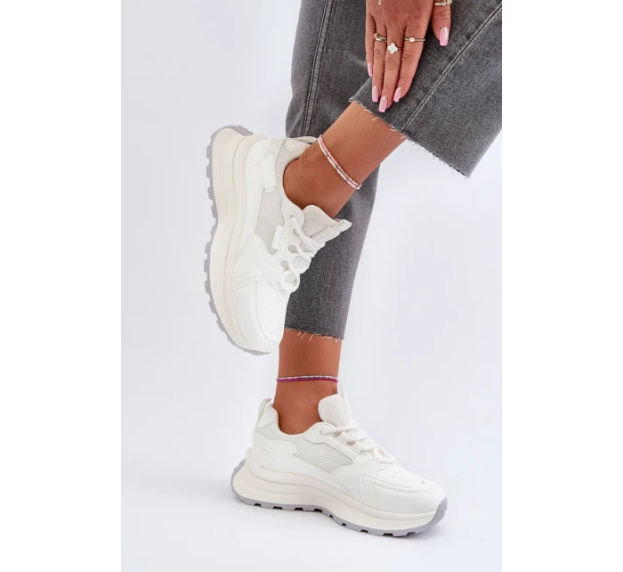 HI-POLY SYSTEM Big Star Dámské Tenisky Bílé HI-POLY SYSTEM Big Star Dámské Tenisky Bílé