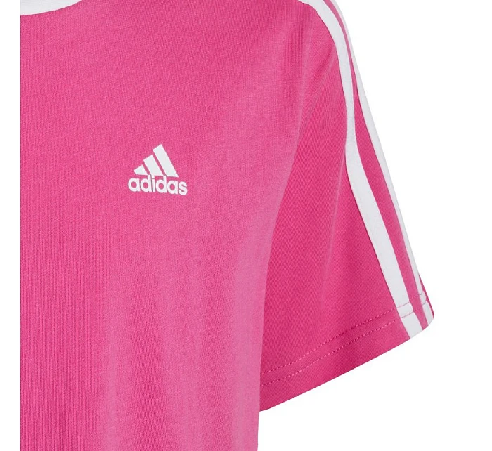 Essentials 3Stripes Cotton Loose Fit Boyfriend Tee Jr model 19654193 - ADIDAS Essentials 3Stripes Cotton Loose Fit Boyfriend Tee Jr model 19654193 - ADIDAS