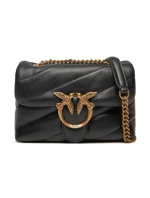 Pinko Love Baby Puff Dámská kožená kabelka černá - model 21933499