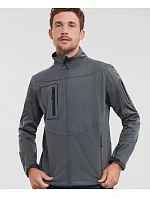 Pánská 3vrstvá sportovní softshell bunda 10. black model 22473477 - Russell Athletic Pánská 3vrstvá sportovní softshell bunda 10. black model 22473477 - Russell Athletic