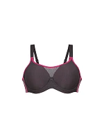 performance wireX sport. podprsenka s kost. nastavitelná ramínka 5599 anthrazit/pink - Active performance wireX sport. podprsenka s kost. nastavitelná ramínka 5599 anthrazit/pink - Active