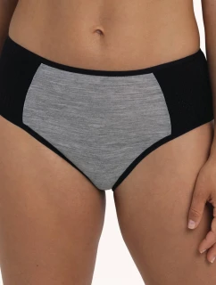 PanAlp wool sport. kalhotky vyšší+ . 1656 black/melange - Active