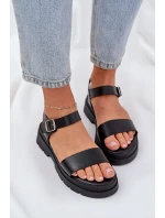 Dámské Sandály Na Platformě Černé model 21684389 - Boto Dámské Sandály Na Platformě Černé model 21684389 - Boto
