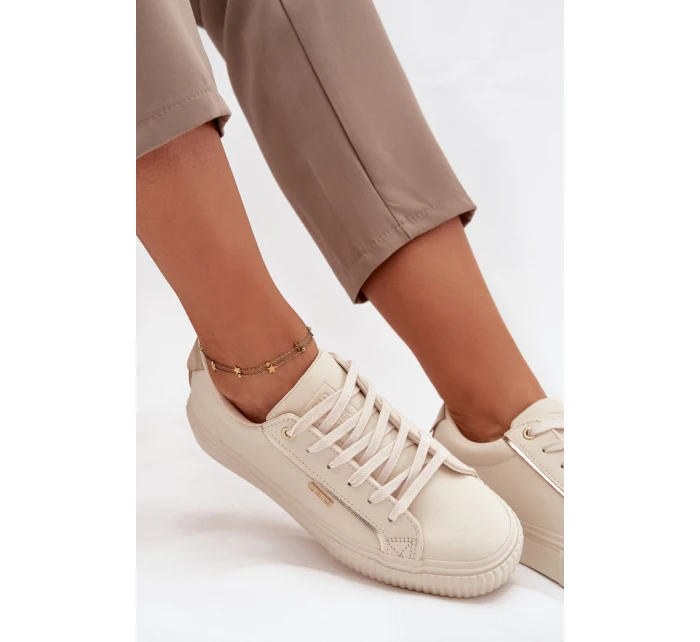 Dámské Tenisky Z Eko Kůže Big Star model 21706053 - Big Star Shoes Dámské Tenisky Z Eko Kůže Big Star model 21706053 - Big Star Shoes