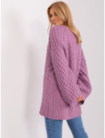 Sweter AT SW 2367 2.64P fioletowy
