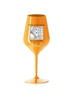 Personalizovaná nerozbitná sklenice s mapou Personalizovaná nerozbitná sklenice s mapou