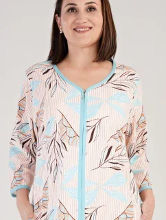 Dámské domácí šaty s tříčtvrtečním rukávem Melissa