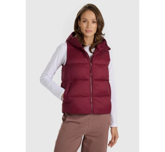 Dámské pouzdro bez rukávů se syntetickou výplní 4F 4FRAW25TVJAF326-60S dámské