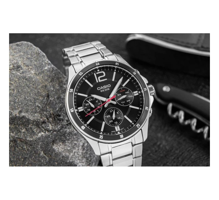 Pánské hodinky CASIO MTP-1374D-1A + krabice Pánské hodinky CASIO MTP-1374D-1A + krabice