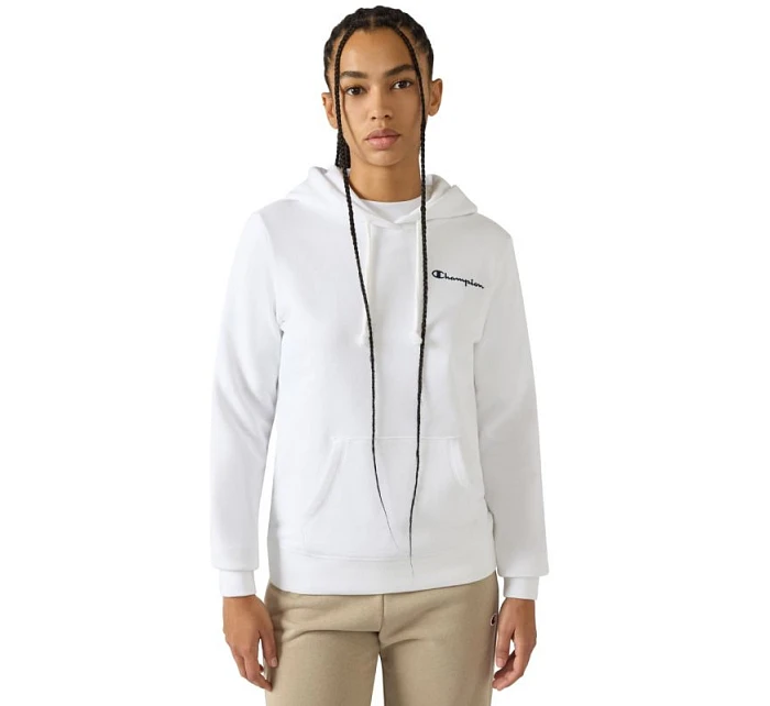 Dámská mikina s kapucí Champion bílá 118404 WW001