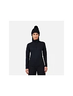 Dámská mikina ROSSIGNOL W MID LAYER STRETCH HZ, černá Dámská mikina ROSSIGNOL W MID LAYER STRETCH HZ, černá