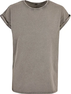 Build your Brand BY 053 Dámské tričko "Acid Wash" 56.0053 asphalt