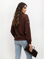 Mikina IR BL R2697.04P hnědá Mikina IR BL R2697.04P hnědá