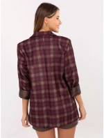 Marynarka IT MA model 21421382 bordowy - FPrice