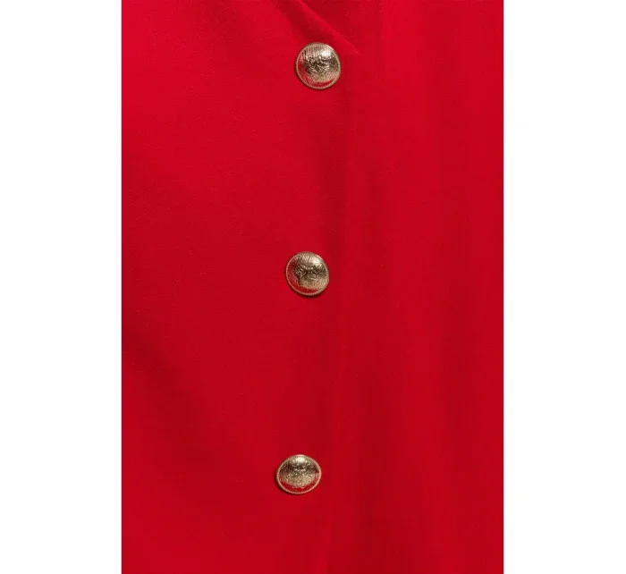 M793 Sako se zlatým knoflíkem - červené