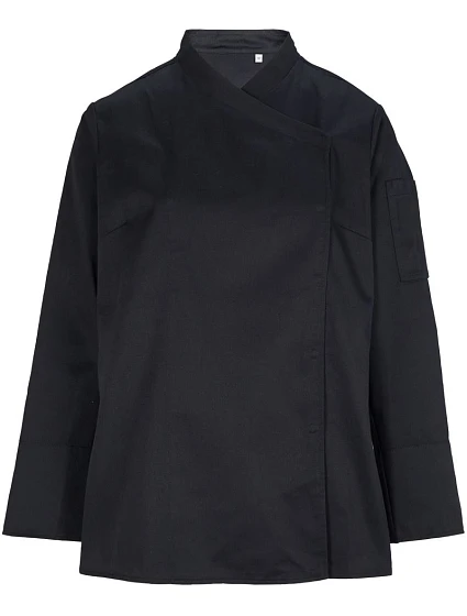 NEOBLU Eugenie Dámský kuchařský rondon s dlouhým rukávem 24.4459 deep black NEOBLU Eugenie Dámský kuchařský rondon s dlouhým rukávem 24.4459 deep black